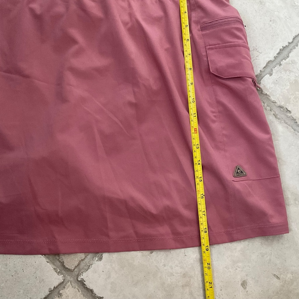 Gerry‎ Mauve Tennis Skirt Skort Size XXL - built in shorts, cargo pockets - Picture 10 of 11